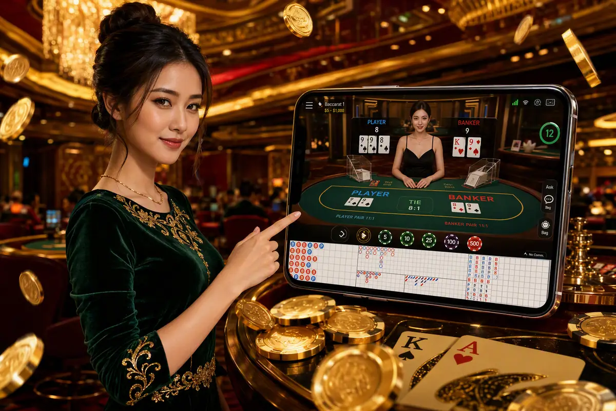 bm999 Baccarat Live Casino ကစားနည်း